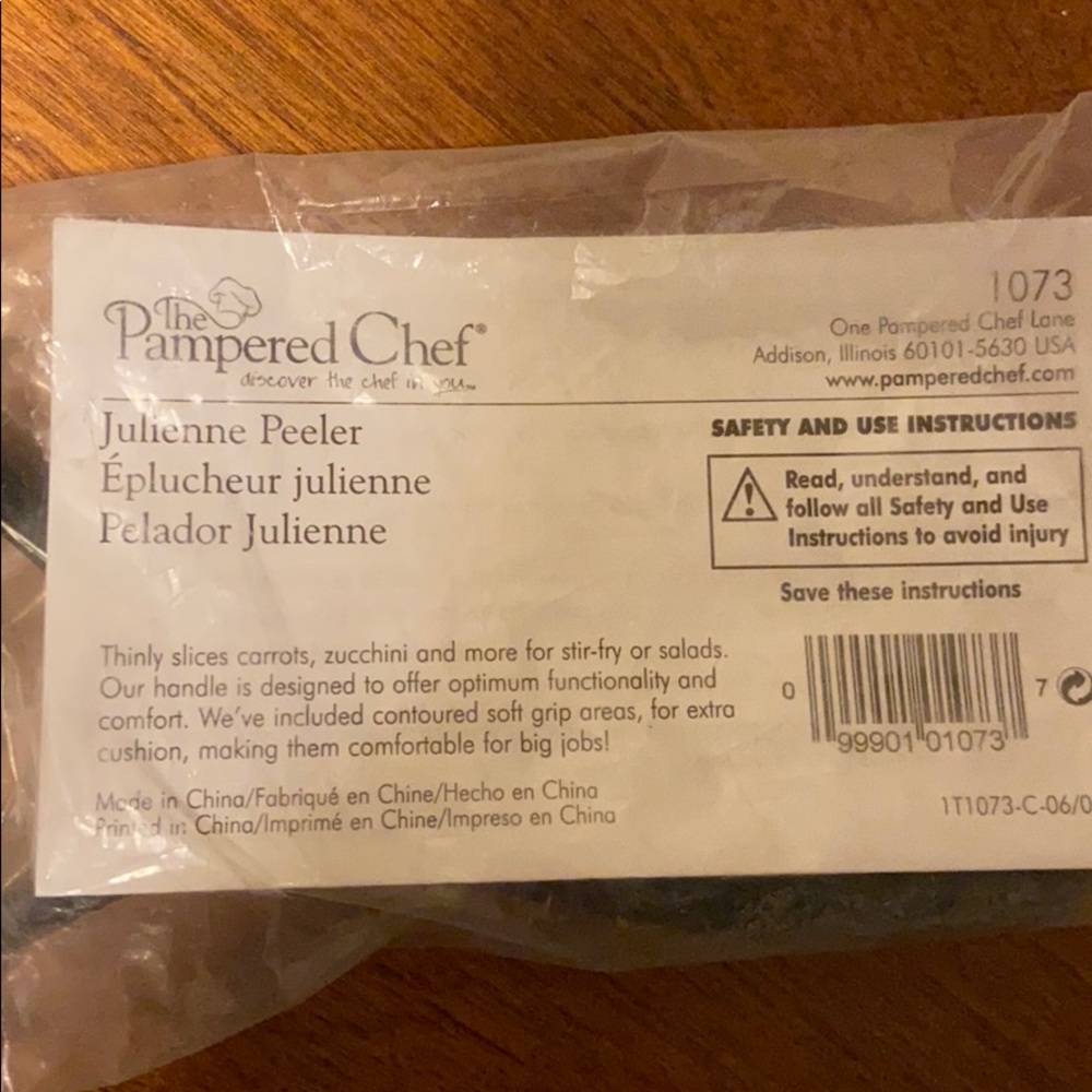 Pampered Chef four piece set (not sold separate) - Picture 4 of 5